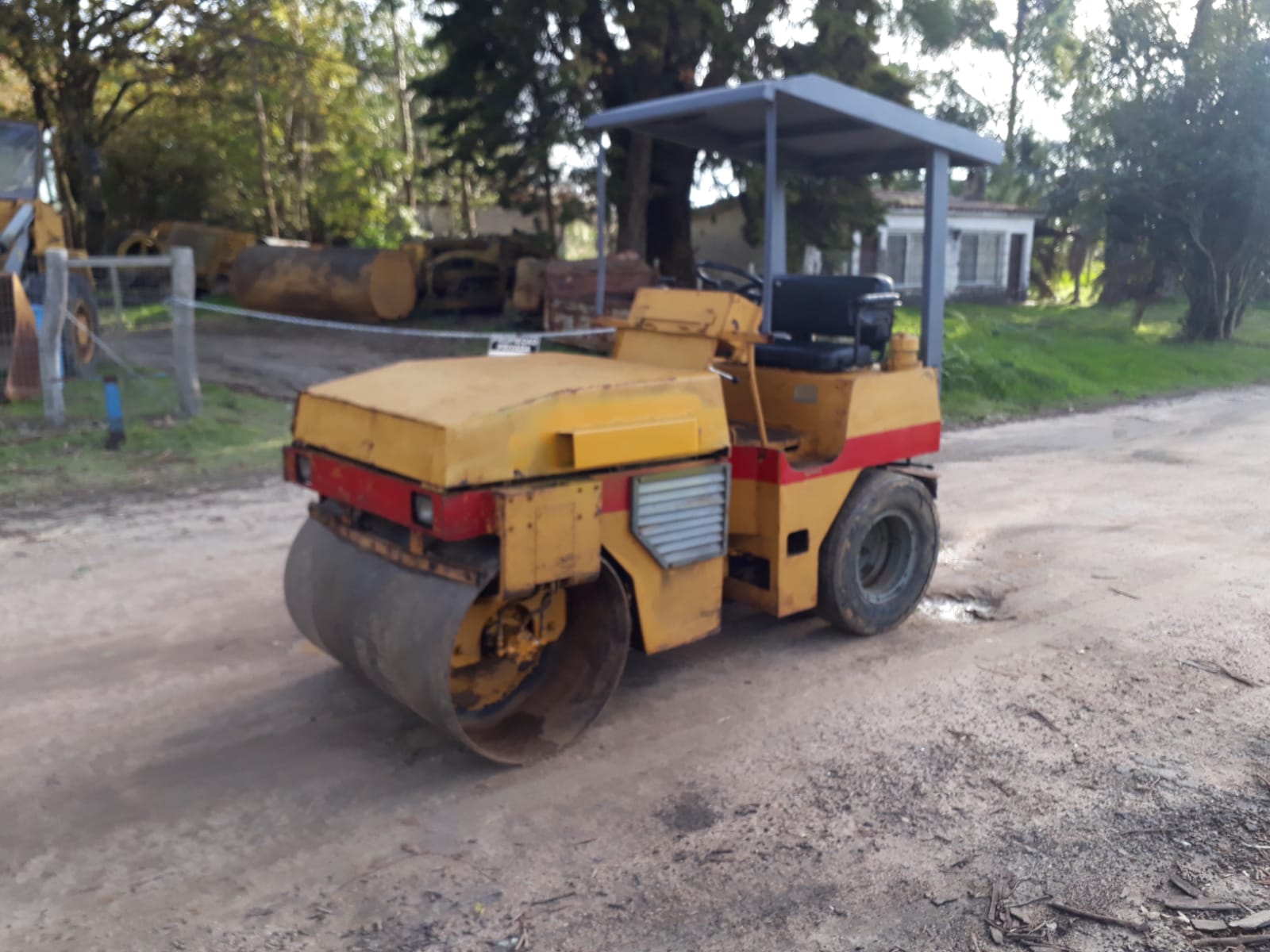 Rodillo Compactador Liso Y Neum