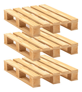 Pallet madera solida fumigado
