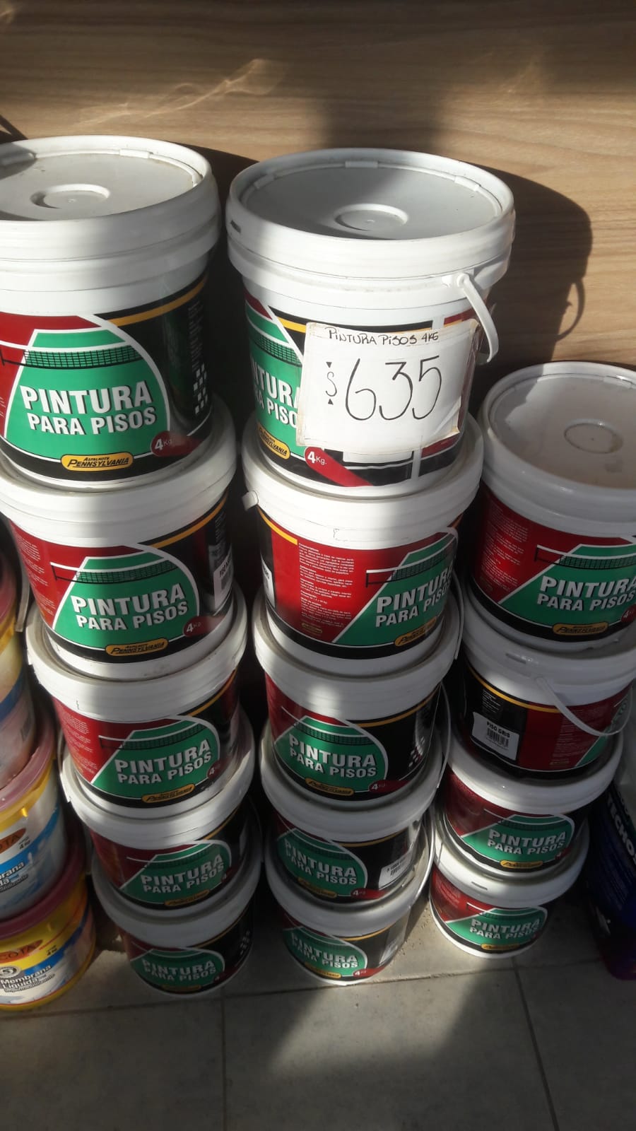 Pintura para pisos